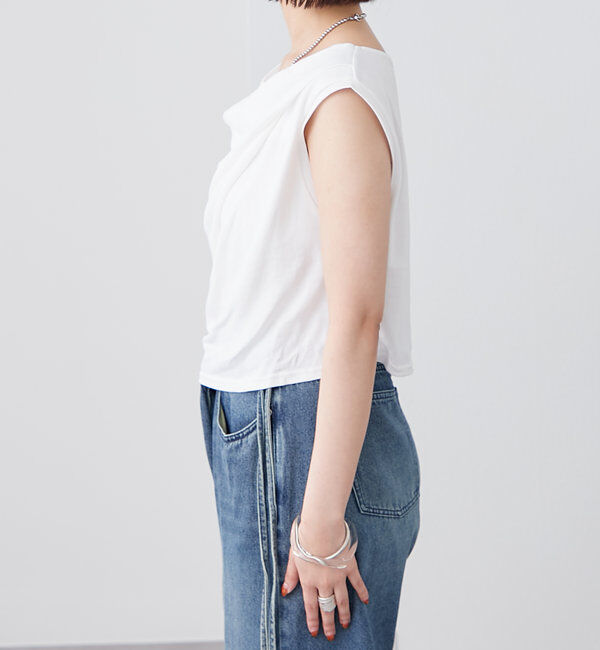  「オフショルフレンチTシャツ」|Tシャツ・カットソー|