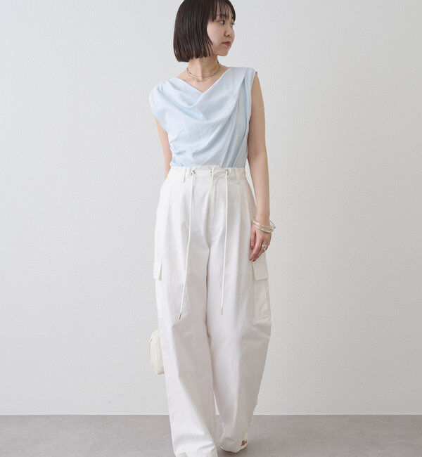  「オフショルフレンチTシャツ」|Tシャツ・カットソー|