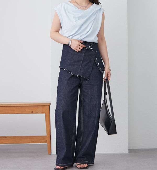  「オフショルフレンチTシャツ」|Tシャツ・カットソー|