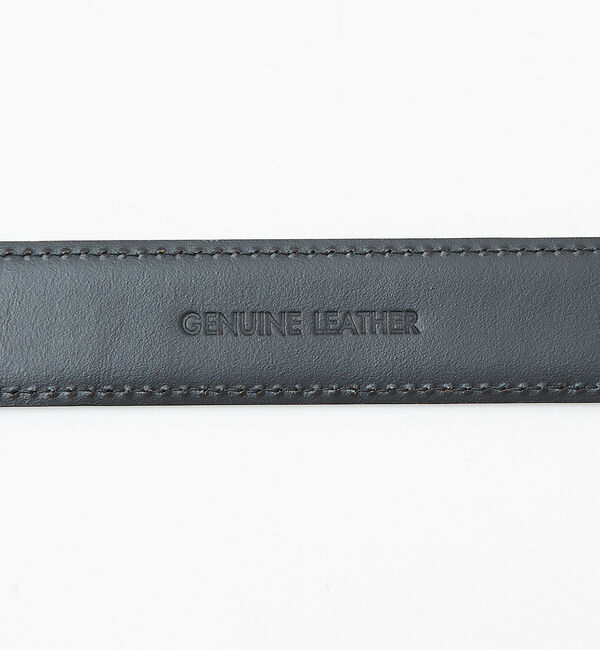 ABAHOUSE「【Made in Japan】シュリンク レザーベルト 30mm」|ベルト|