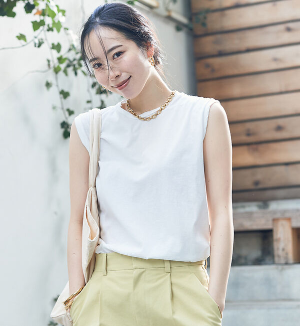 Rouge vif「【GREY CHORD /グレーコード】ノースリーブトップス / SOFIE」|Tシャツ・カットソー|