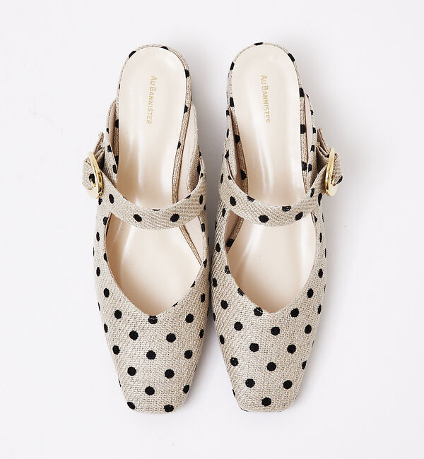 AU BANNISTER「メリージェーンミュールパンプス」|サンダル|