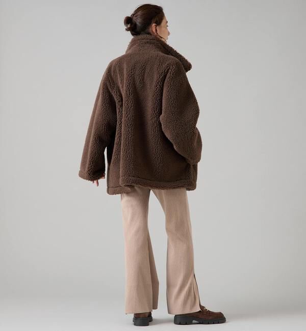 Liesse「ビックカラーボアコート」|その他|