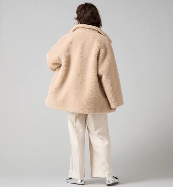 Liesse「ビックカラーボアコート」|その他|