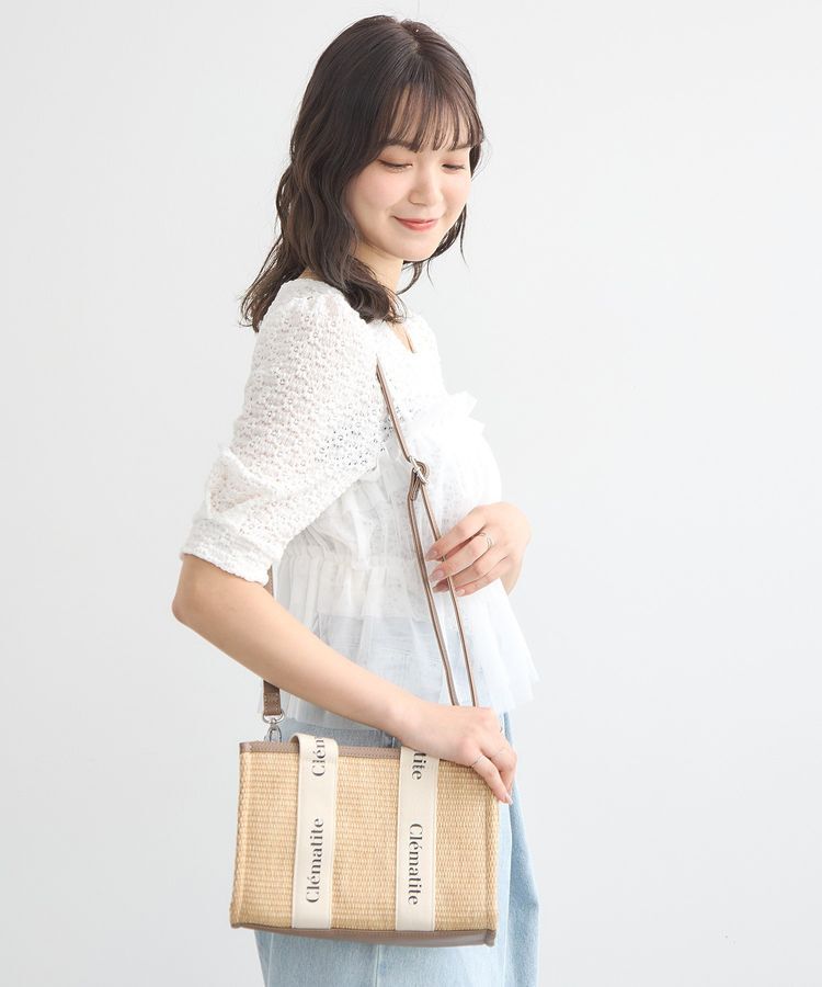 earth music&amp;ecology「ロゴテープトートバッグ」|トートバッグ|