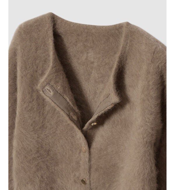 カシミヤブレンドファー加工カーディガン（allureville）｜ルミネの