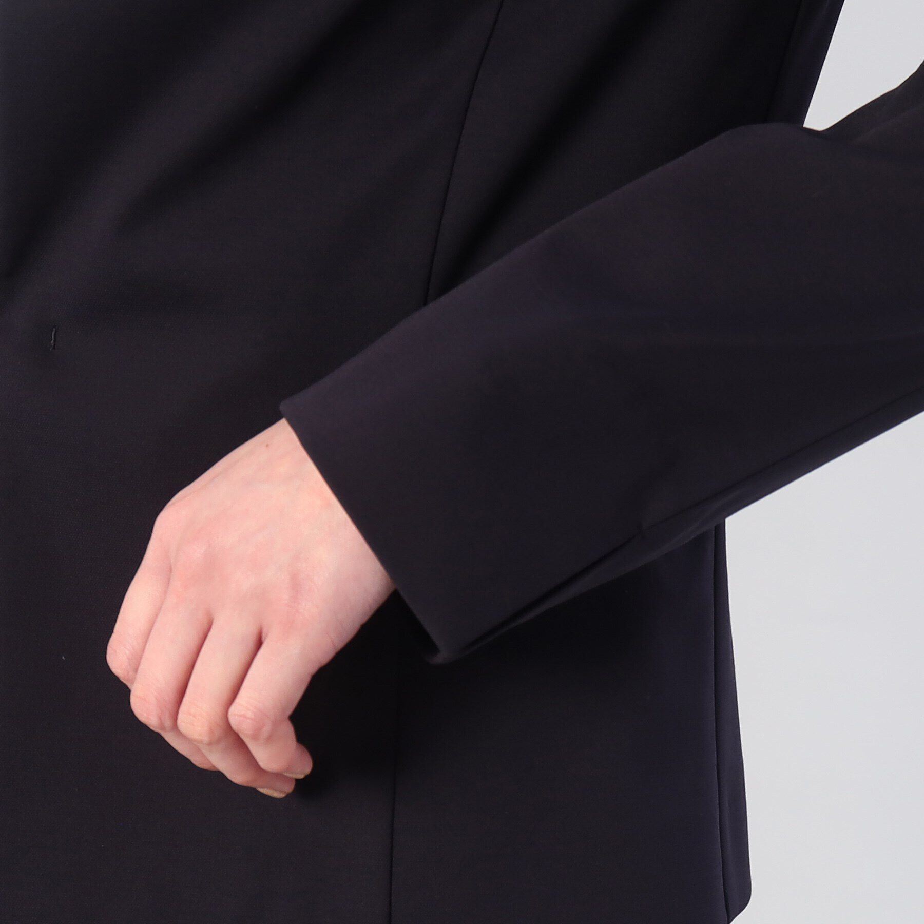 UNTITLED「【UV／接触冷感／ストレッチ】ノイカトレアジャージ キーカラージャケット」|ノーカラージャケット|