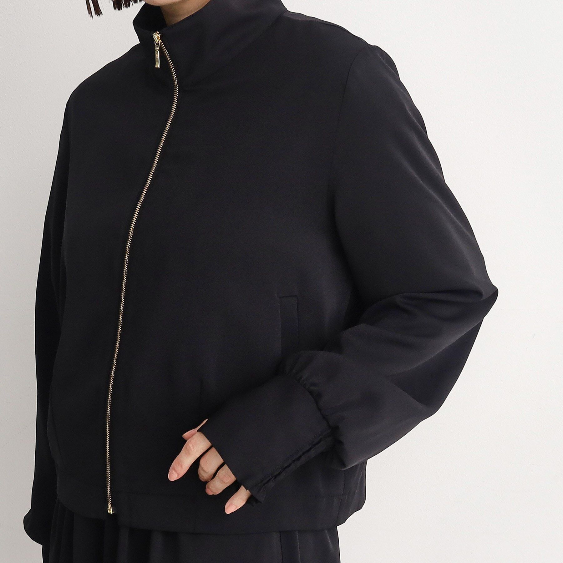 THE SHOP TK「【ラッシュガード/接触冷感/撥水/UVケア/洗える】MIZUGIWA_スタンドジャケット」|ブルゾン・スタジャン|