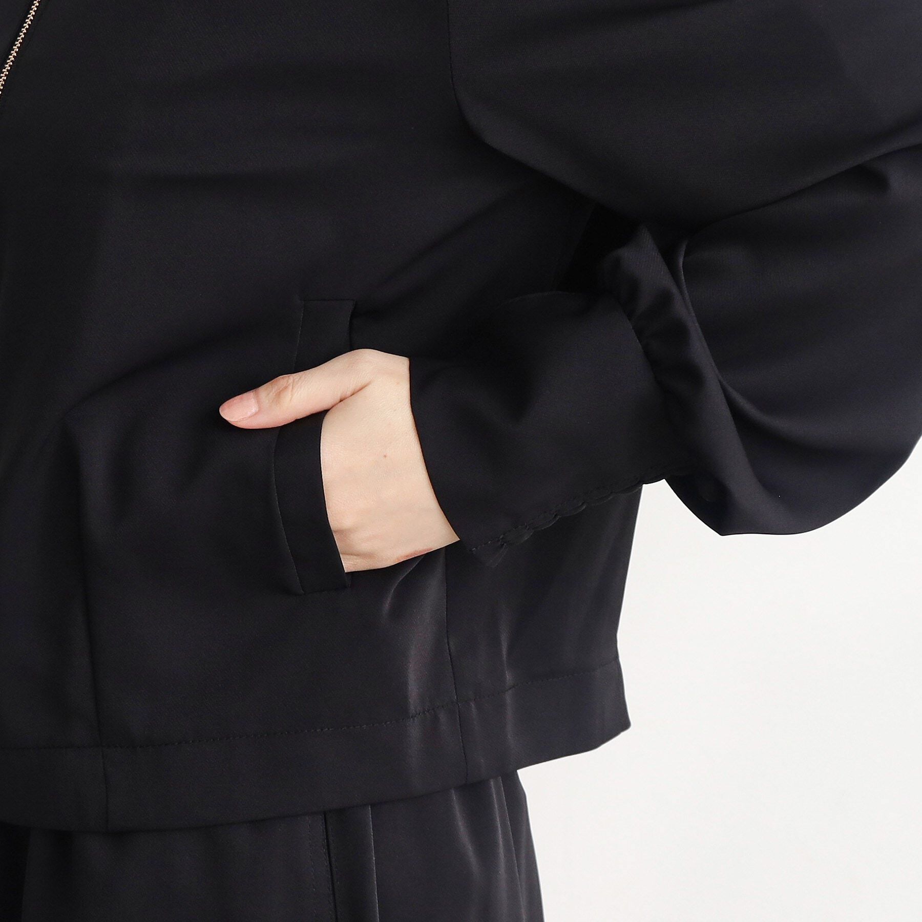 THE SHOP TK「【ラッシュガード/接触冷感/撥水/UVケア/洗える】MIZUGIWA_スタンドジャケット」|ブルゾン・スタジャン|