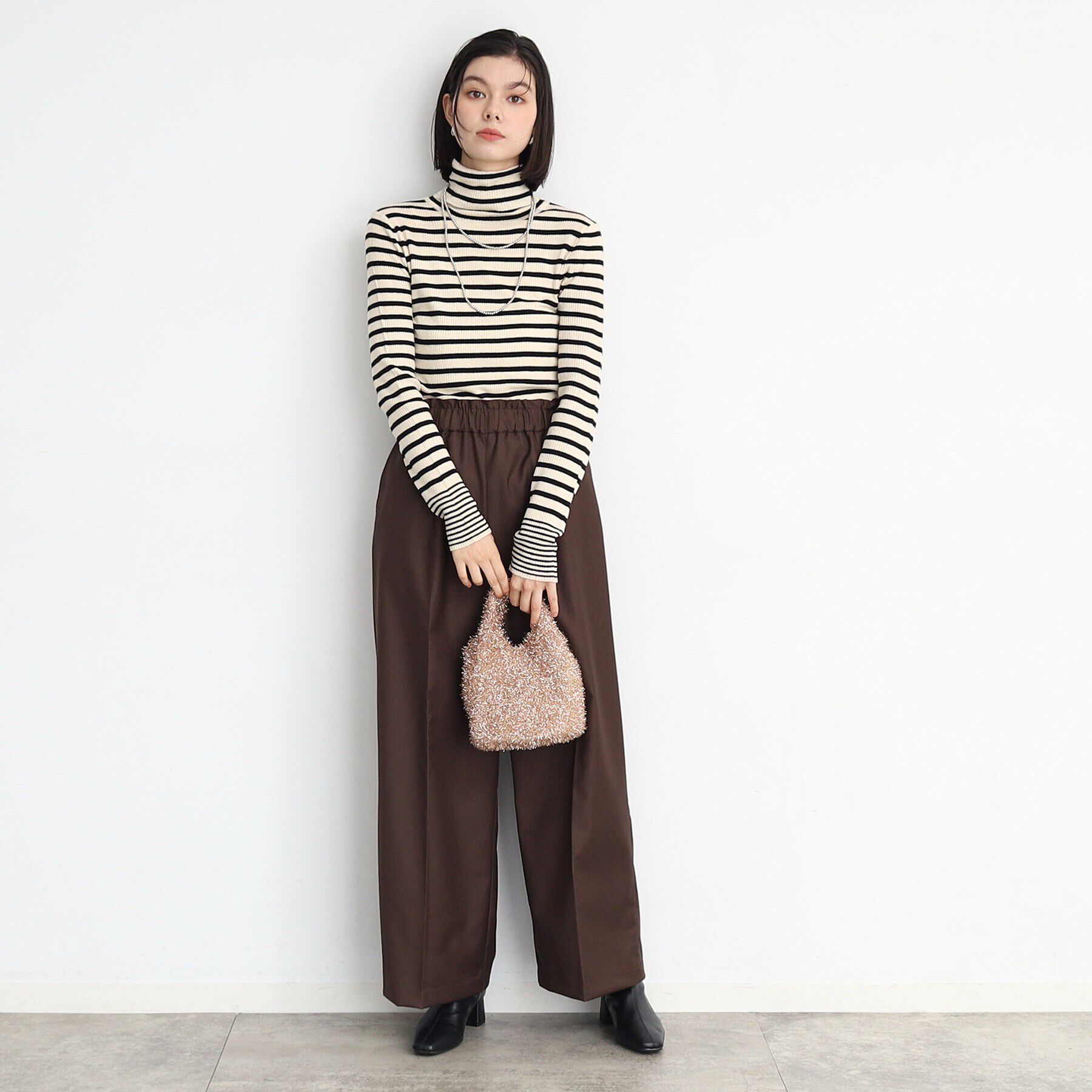 THE SHOP TK「【ショルダー付2way/キラキラ】ラメミニショルダー」|ショルダー・メッセンジャー|