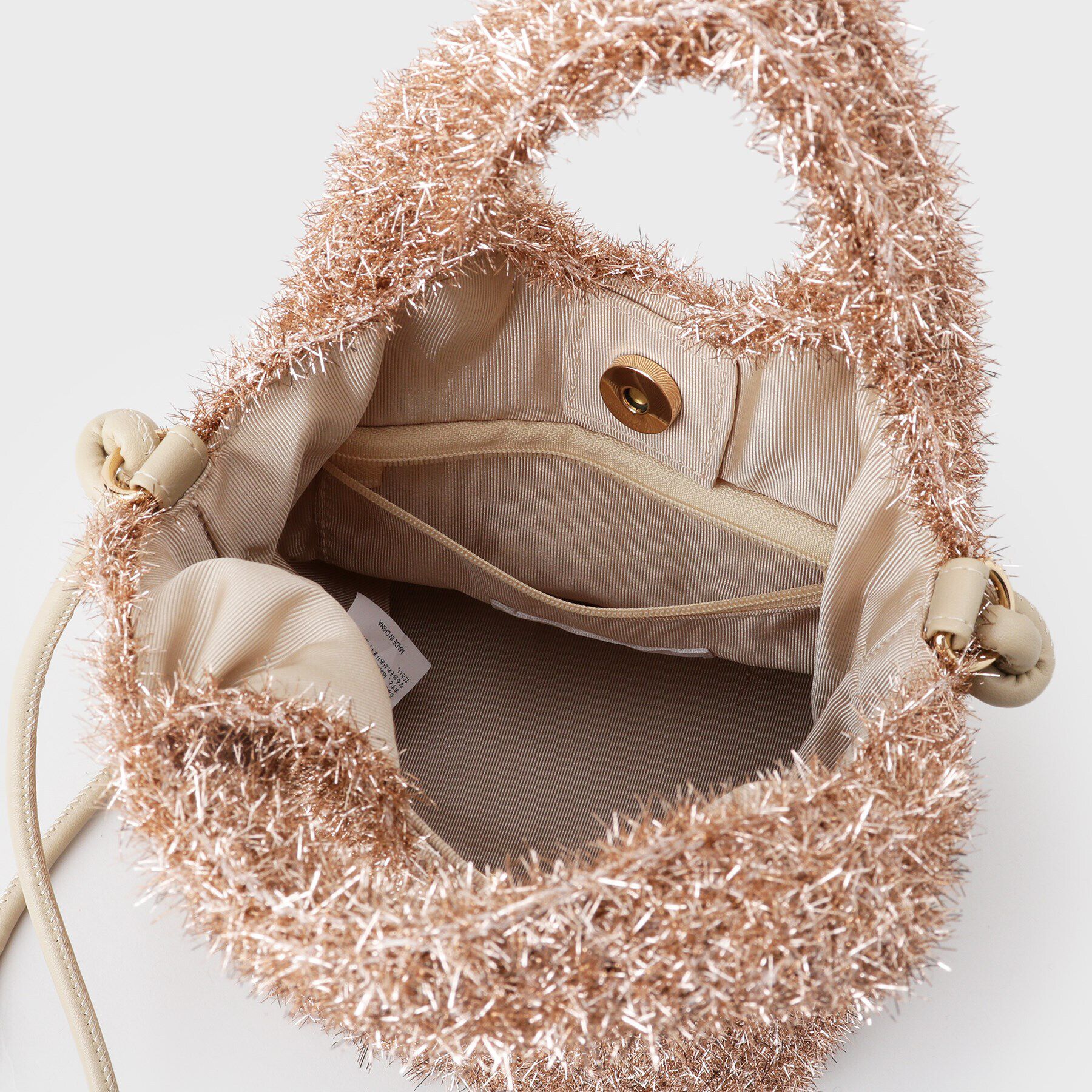 THE SHOP TK「【ショルダー付2way/キラキラ】ラメミニショルダー」|ショルダー・メッセンジャー|