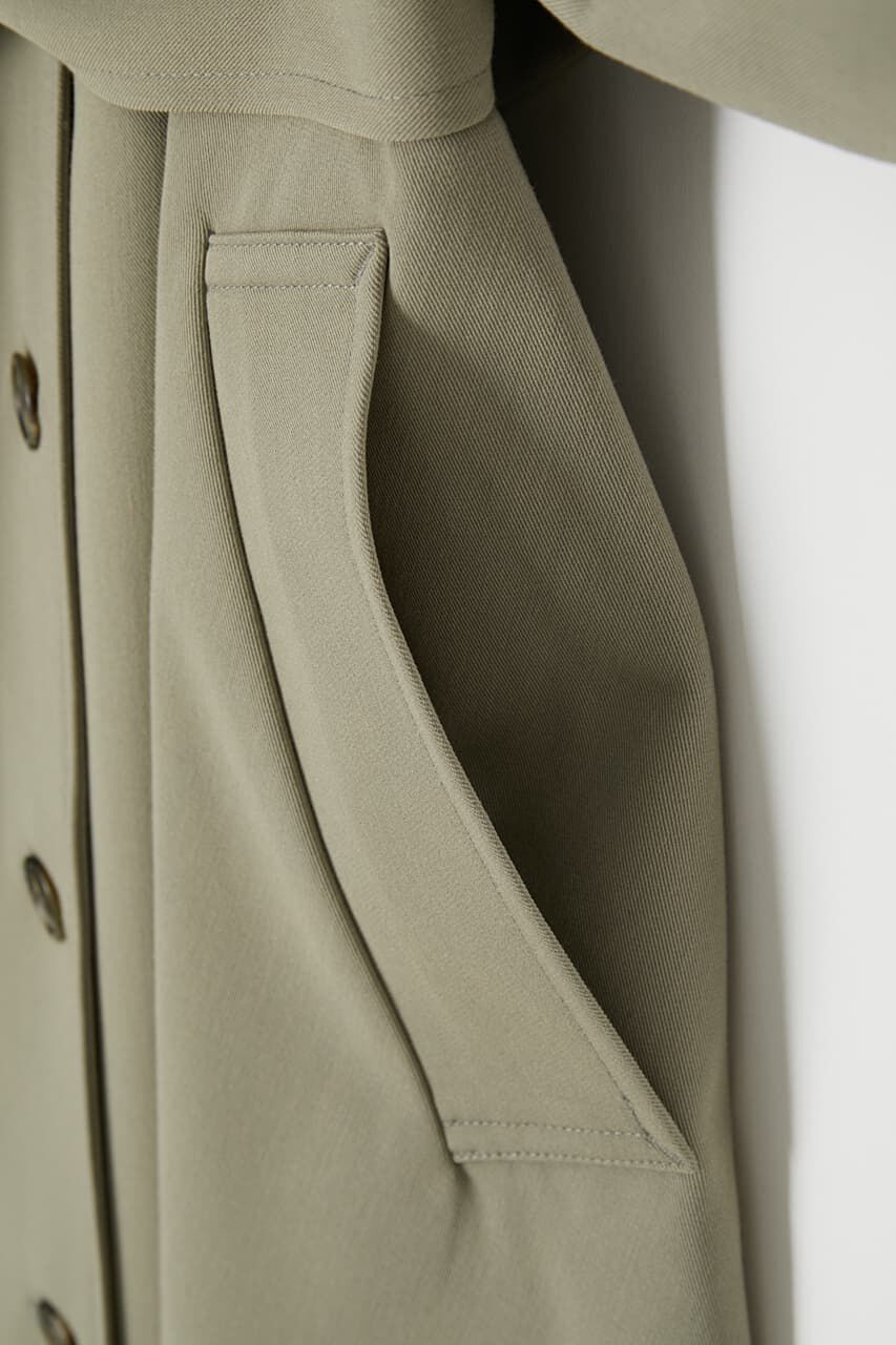 MOUSSY「ROUND HEM FLARE TRENCH コート」|その他|