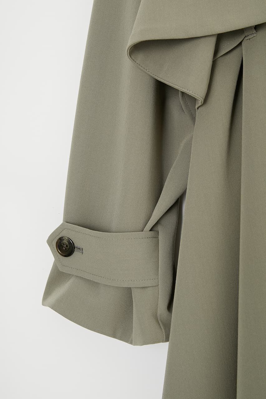 MOUSSY「ROUND HEM FLARE TRENCH コート」|その他|