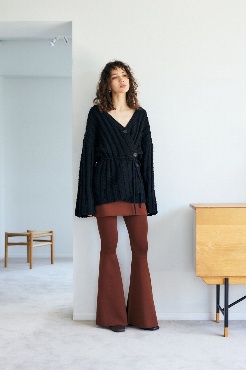 MOUSSY「クロスオーバー カーディガン」|カーディガン|