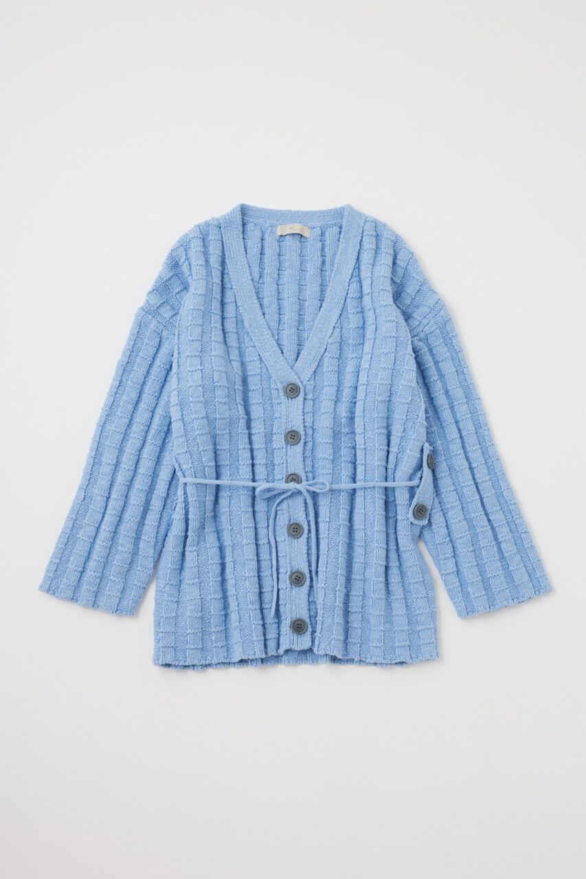 MOUSSY「クロスオーバー カーディガン」|カーディガン|BLU
