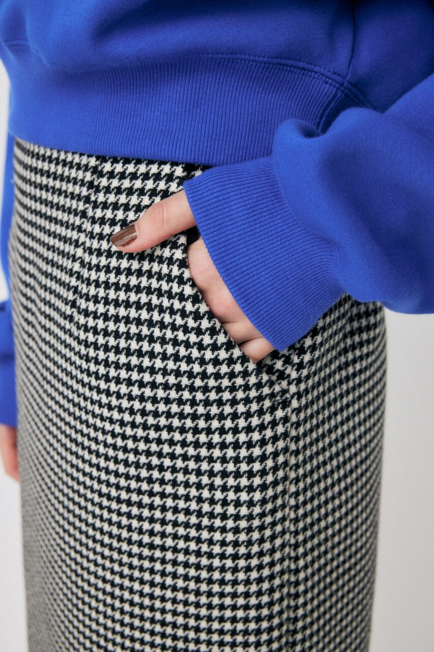 MOUSSY「HOUNDSTOOTH PENCIL スカート」|スカート|