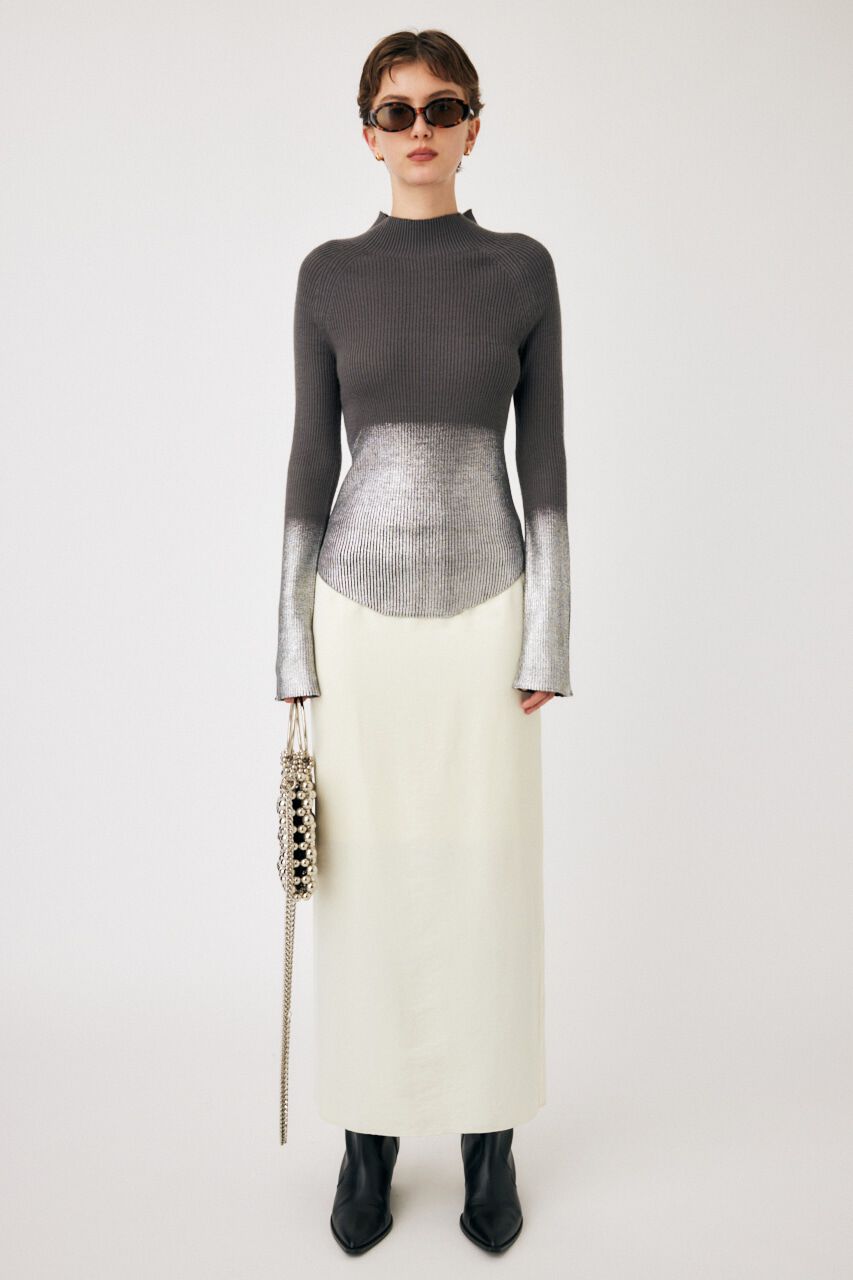 MOUSSY「SATIN MAXI TIGHT スカート」|スカート|