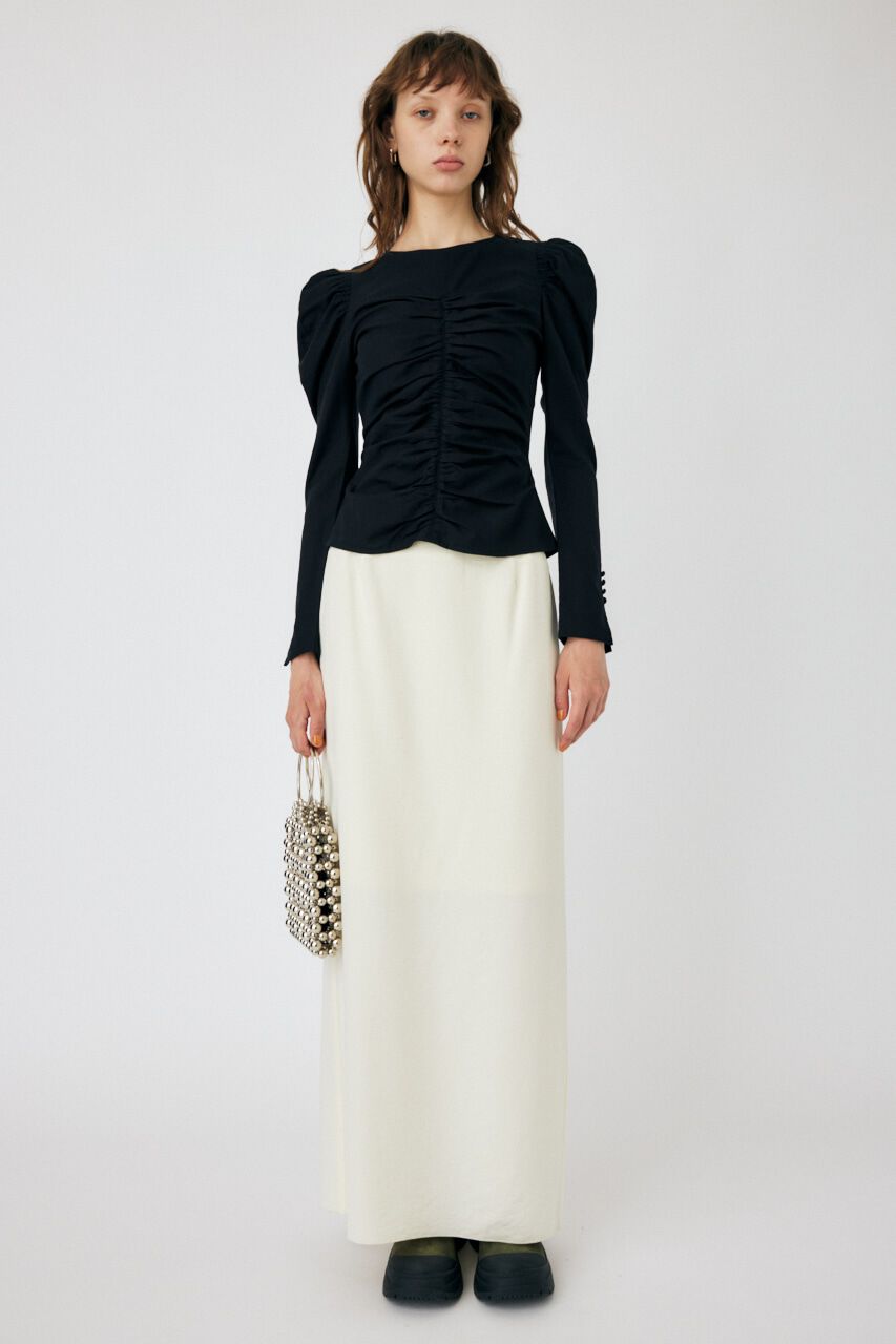 MOUSSY「SATIN MAXI TIGHT スカート」|スカート|