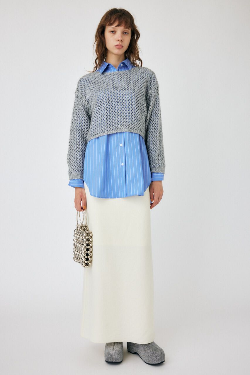 MOUSSY「SATIN MAXI TIGHT スカート」|スカート|