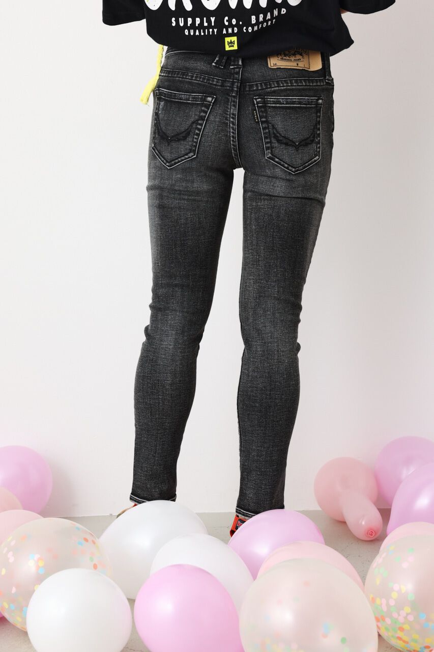 RODEO CROWNS「R&K TYPE2 CRASH スキニー」|デニム|