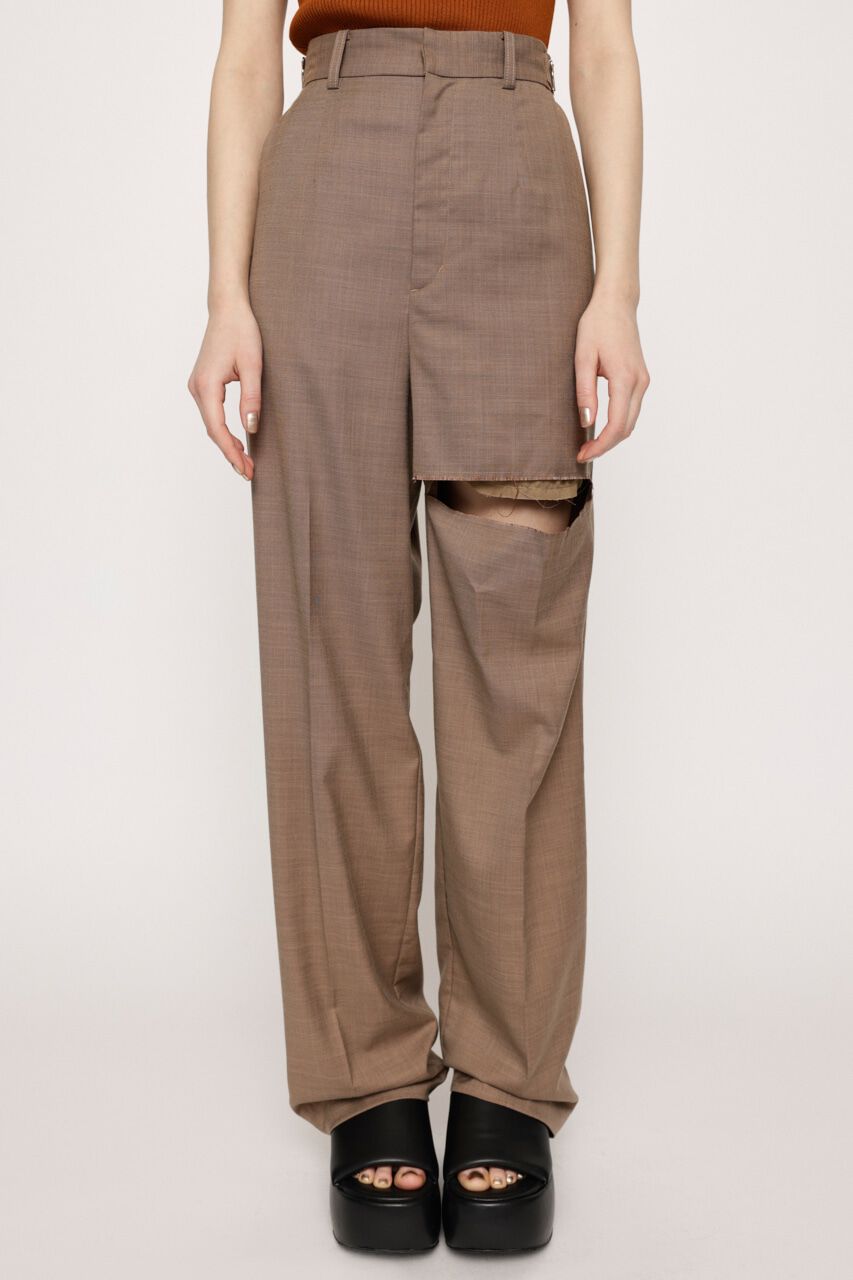 SLY「CUT OFF WIDE STRAIGHT パンツ」|その他|