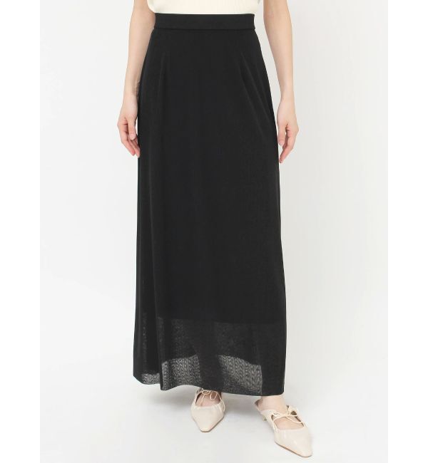 LAGUNAMOON「チュールメッシュナローフレアスカート」|スカート|