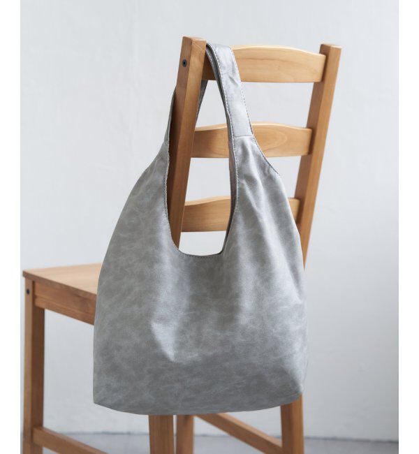 VENCE share style「ヴィンテージ合皮ラウンドトートバッグ」|その他|