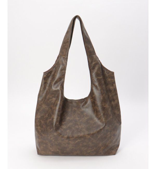 VENCE share style「ヴィンテージ合皮ラウンドトートバッグ」|その他|