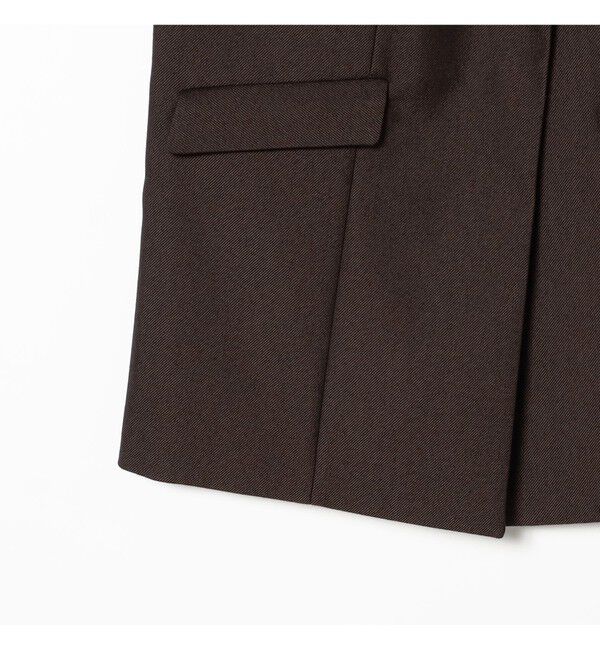 Demi-Luxe BEAMS 「TICCA / ウール テイラー ベスト」|ダウン|