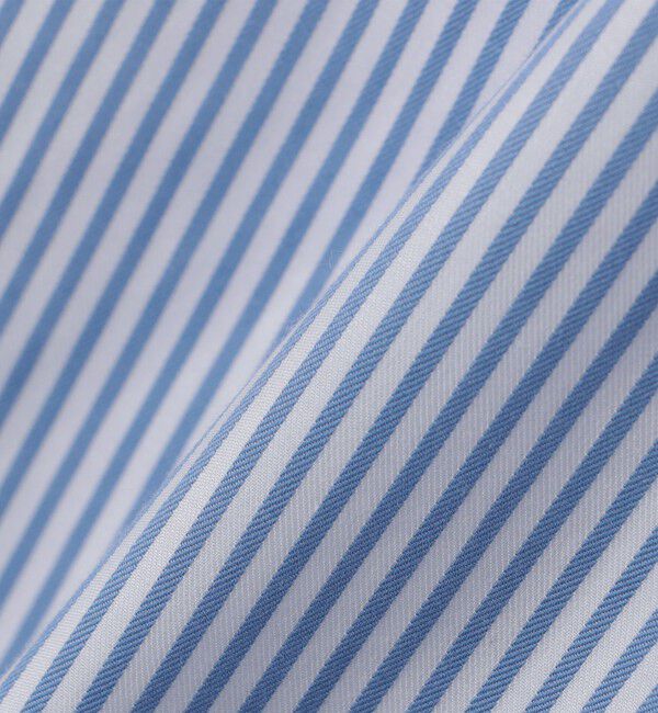 SHIPS「SHIPS:〈FUNCTION〉イージーアイロン  ロンドンストライプ ワイドカラー シャツ」|シャツ・ブラウス|