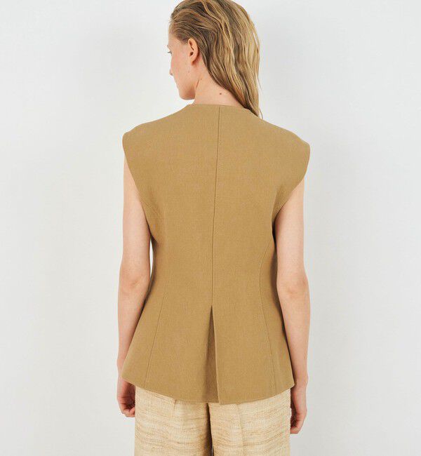 DES PRES「コットンリネンキャンバス フレンチジレ」|ベスト・ジレ|