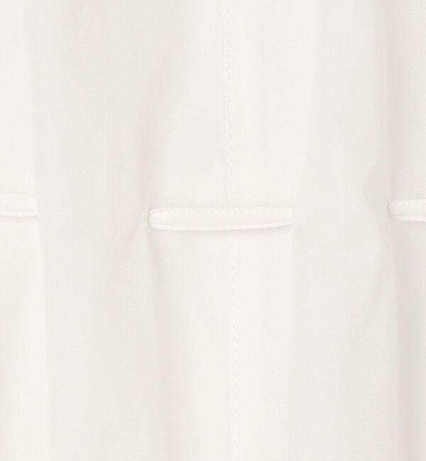 DES PRES「コットンタイプライター フロントアジャストブラウス」|シャツ・ブラウス|