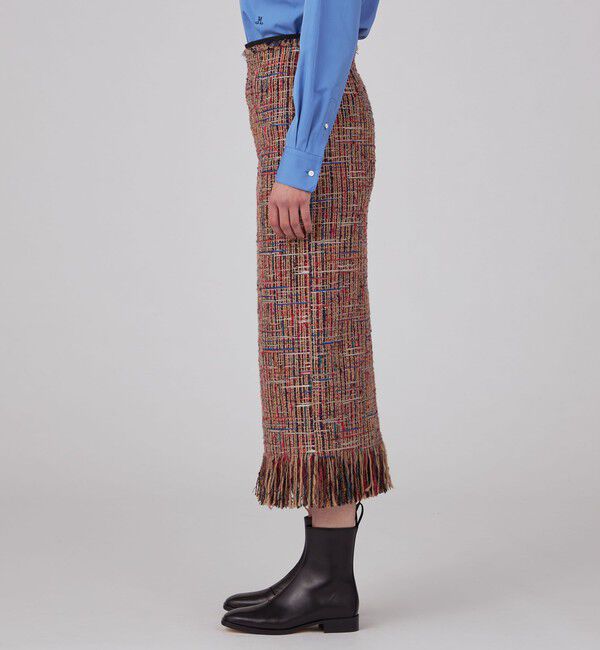 MACPHEE「マルチツイード Iラインスカート」|スカート|