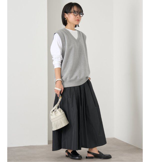 IENA「タフタフレアスカート」|スカート|
