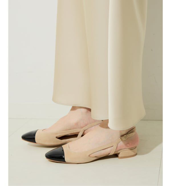 SLOBE IENA「SLOBE パテントバックスリングパンプス」|パンプス|