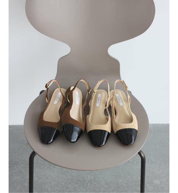 SLOBE IENA「SLOBE パテントバックスリングパンプス」|パンプス|