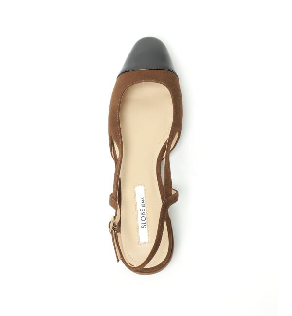 SLOBE IENA「SLOBE パテントバックスリングパンプス」|パンプス|