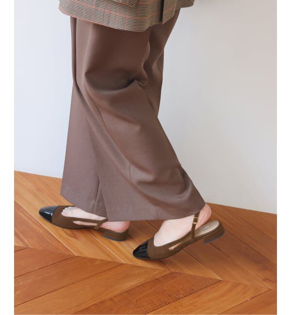 SLOBE IENA「SLOBE パテントバックスリングパンプス」|パンプス|