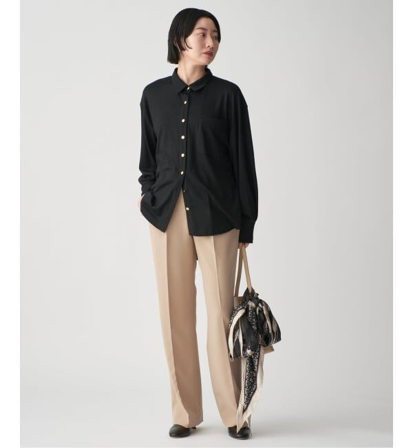 VERMEIL par iena「wool 100 jersey シャツ」|Tシャツ・カットソー|