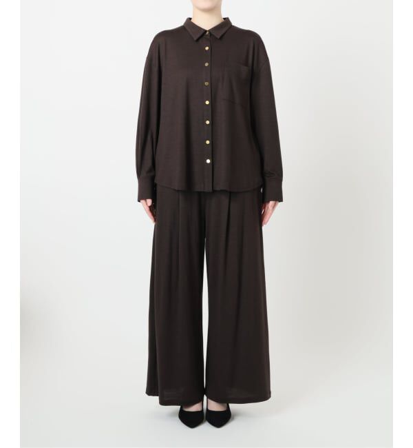 VERMEIL par iena「wool 100 jersey シャツ」|Tシャツ・カットソー|