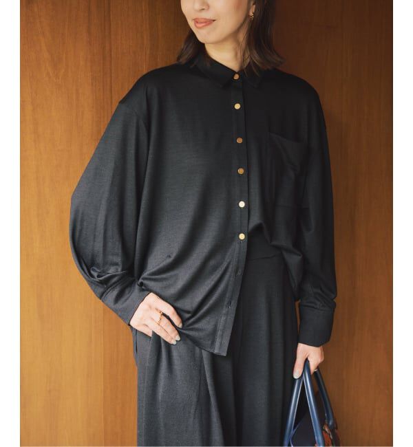 VERMEIL par iena「wool 100 jersey シャツ」|Tシャツ・カットソー|