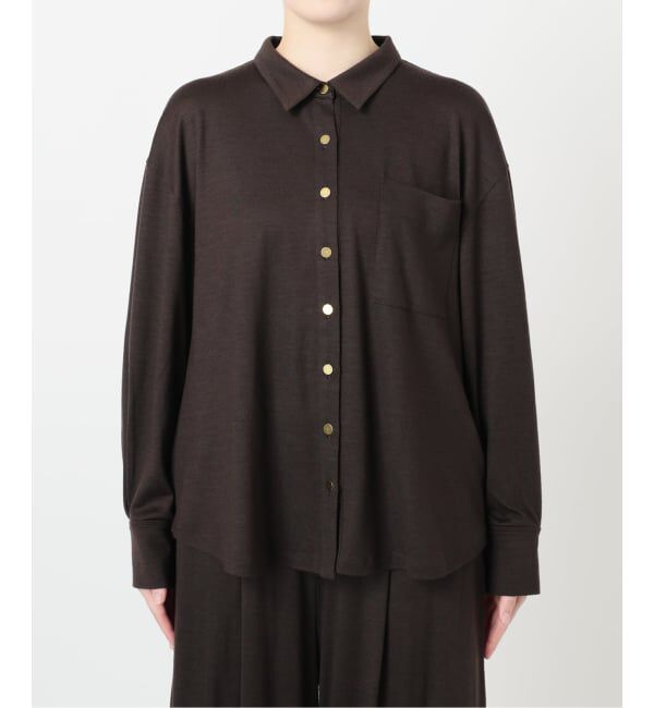 VERMEIL par iena「wool 100 jersey シャツ」|Tシャツ・カットソー|