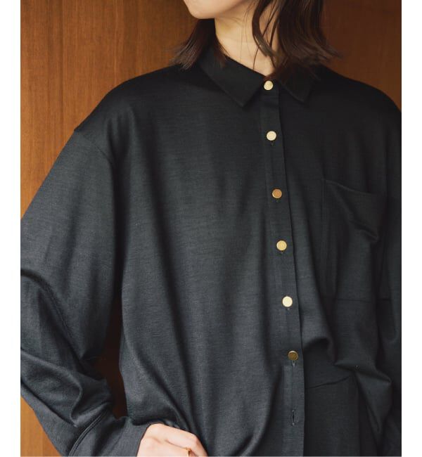 VERMEIL par iena「wool 100 jersey シャツ」|Tシャツ・カットソー|