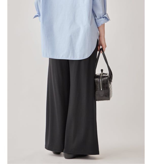 VERMEIL par iena「wool 100 jersey tuck パンツ」|その他|