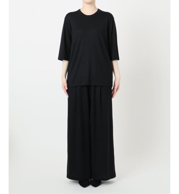 VERMEIL par iena「wool 100 jersey tuck パンツ」|その他|