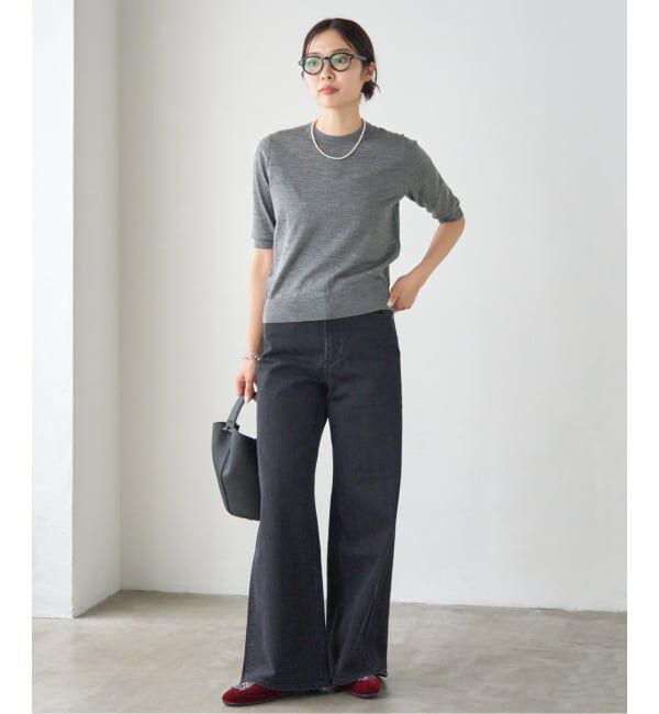 IENA「《WEB限定/追加》MALUS/マリュス VELVET BIJOU SHOES」|その他|