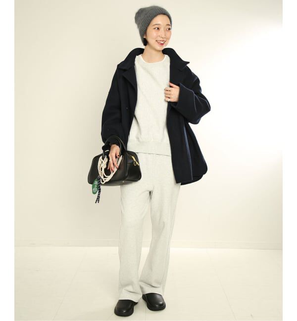 SLOBE IENA「《WEB限定/追加》souple woolダブルフェイススタンドコート」|その他|