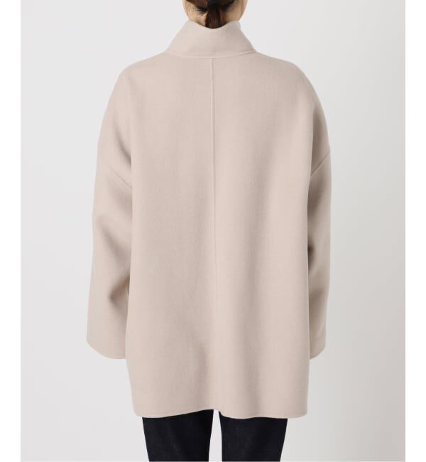 SLOBE IENA「《WEB限定/追加》souple woolダブルフェイススタンドコート」|その他|