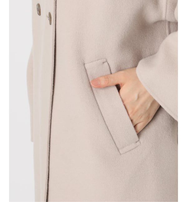 SLOBE IENA「《WEB限定/追加》souple woolダブルフェイススタンドコート」|その他|