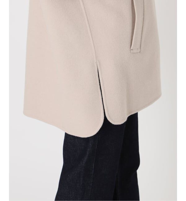 SLOBE IENA「《WEB限定/追加》souple woolダブルフェイススタンドコート」|その他|